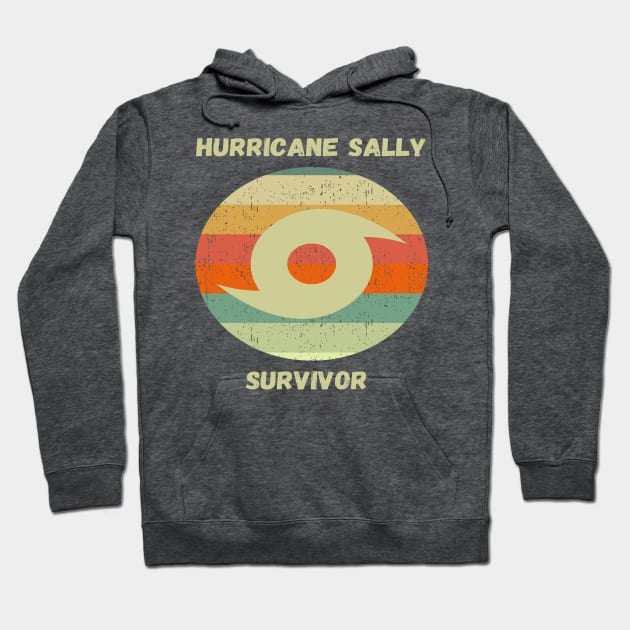 Hurricane Sally Survivor Hoodie by Lone Wolf Works